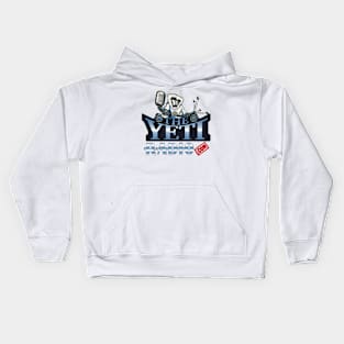 THE YETI RADIO BACKGROUND Kids Hoodie